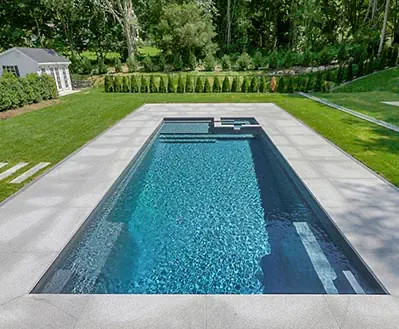 Graphite Grey pool color example