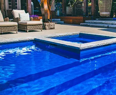Sapphire Blue pool colour from Leisure Pools
