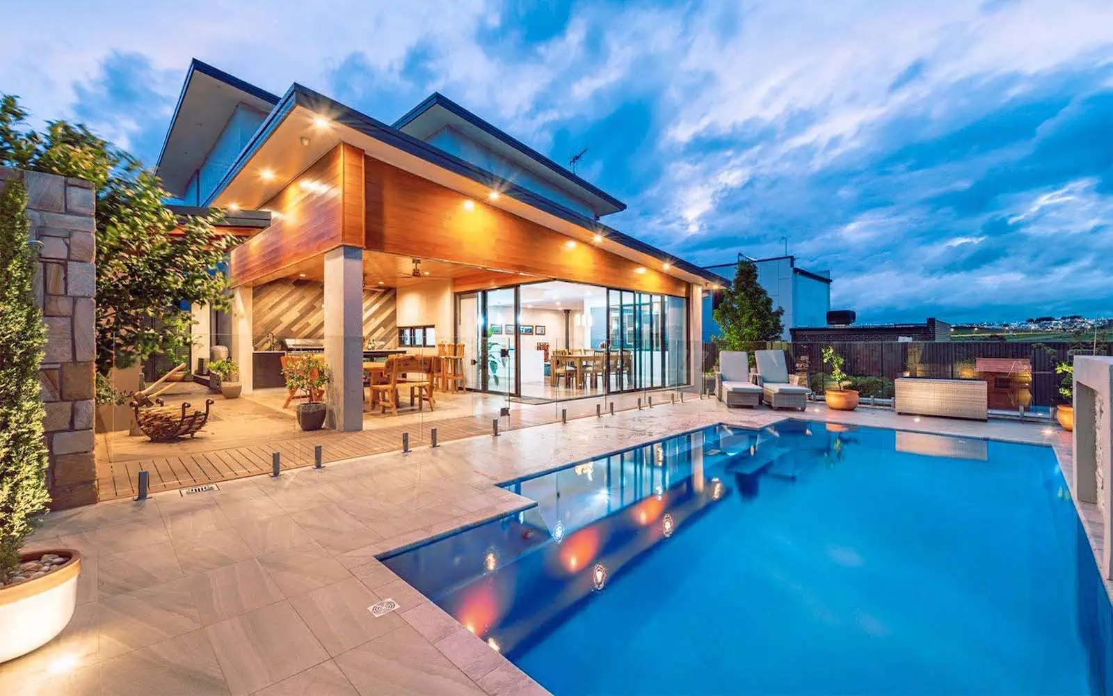 modern fiberglass pool designs for Miami Valley