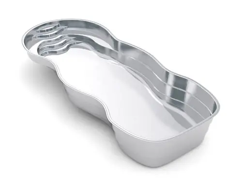 The Caribbean™ Fiberglass Pool 3D image