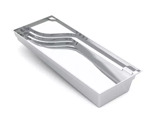 Wave-40 The Wave™ Fiberglass Pool 3D image